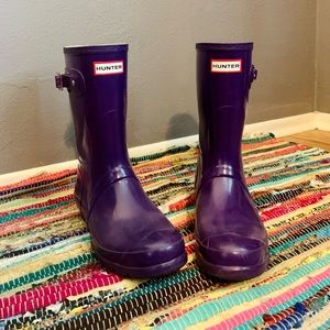 Purple Hunter Rain Boots🌧
